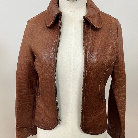 rare 60's/70's Oshwahkon rocker jacket woman'sS